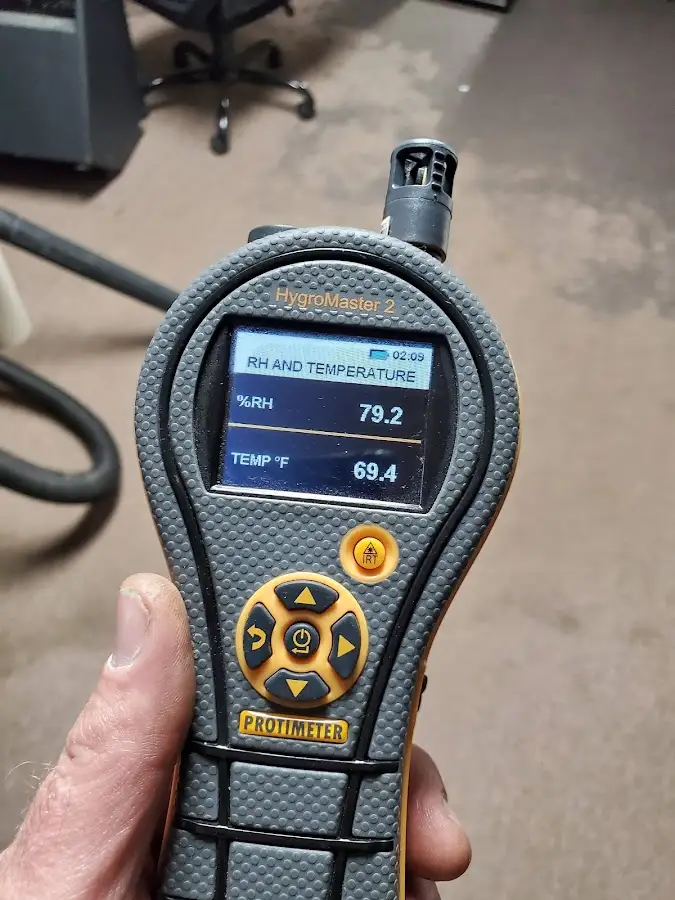 Moisture meter humidity assessment for Fire & Smoke Damage Restoration in Hewitt